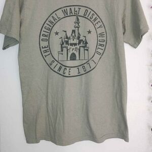 Disney Gray Castle Graphic Tee